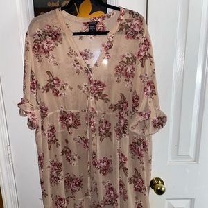Torrid - Hi-Lo Chiffon Tunic